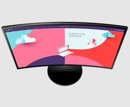 Imagen de Monitor Samsung 24" Full HD curvo 75 GHz