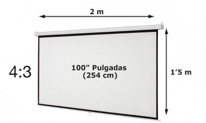 Imagen de Pantalla 100"