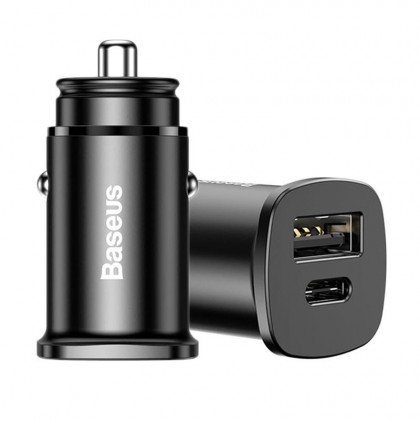 Imagen de Cargador auto USB y USB-C Rapido 30 W